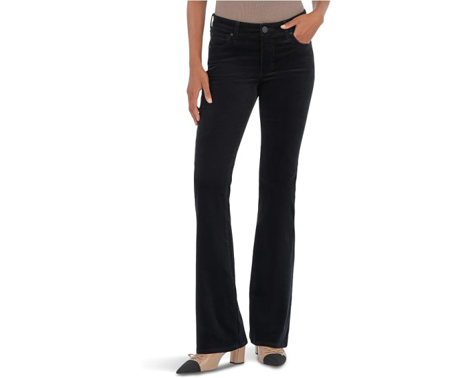 Джинсы Natalie Corduroy Bootcut in Black KUT from the Kloth