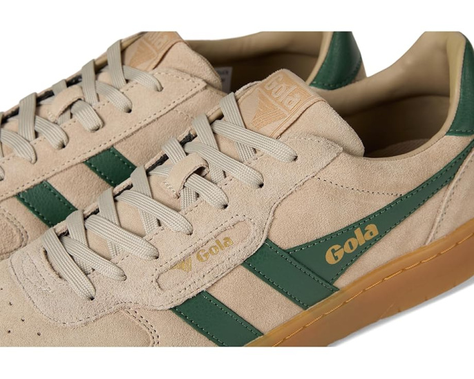 Замшевые кроссовки Gola Hawk Suede '86 с кожаными полосами