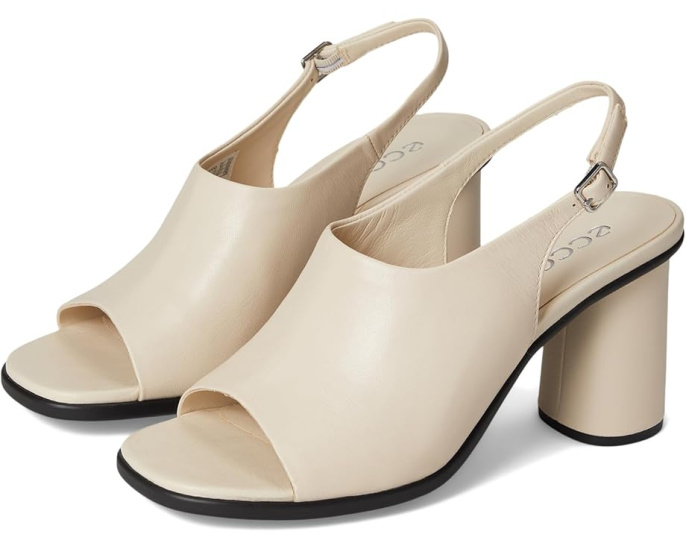 Сандалии ECCO Sculpted Alba 65 на шлейке с каблуком и кожаной стелькой
