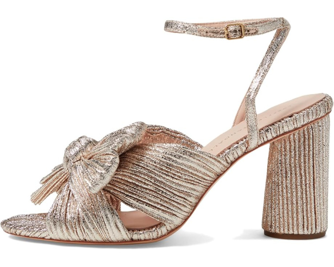 Босоножки Loeffler Randall Camellia на платформе с плетеным каблуком