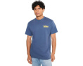 Футболка Pacifico Sayulita Cruising Screen Tee Quiksilver темно-синяя