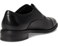 Кожаные оксфорды Tully Cap Toe с эластичной вставкой и каблуком