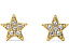 Серьги-гвоздики Kate Spade Earrings Pave Mini Star Studs с кубическим цирконием