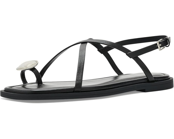 Босоножки Remi Flat Sandals от rag & bone с украшением из страз на ремешке