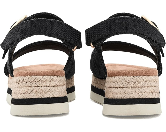 Детские сандалии TOMS Giana на платформе с клиновидным каблуком