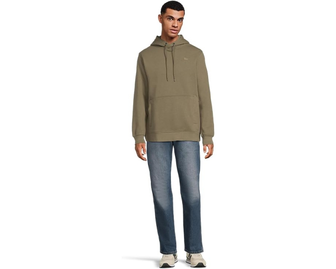 Толстовка Salty Crew Long Range Tech Fleece с капюшоном на кулиске и водоотталкивающим покрытием