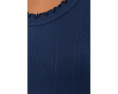 Топ Pointelle Rib Ella Tank NIC+ZOE с ажурной резинкой