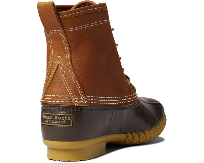 L.L.Bean Ботинки Bean Boots 8 дюймов с подкладкой из фланели и PrimaLoft