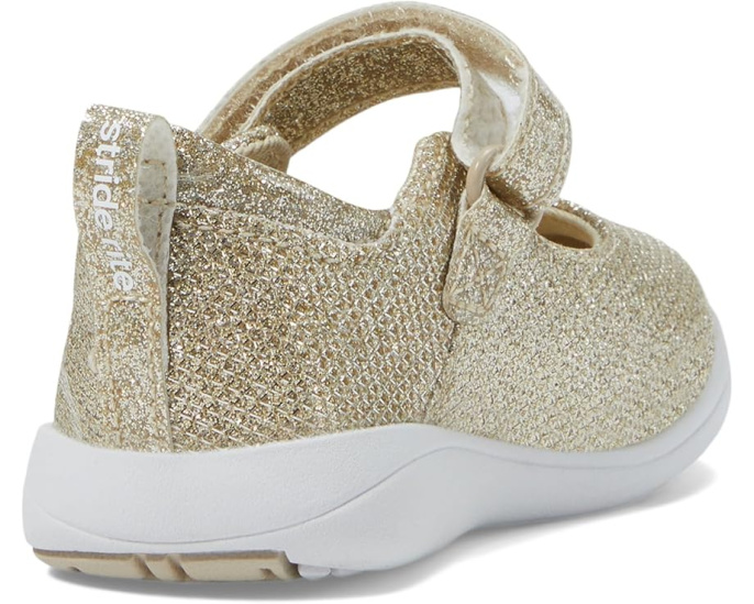 Детские туфли Stride Rite Holly Adapt с блестками и цветочным принтом на текстильном верхе