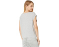 Norma Kamali Sleeveless Boyfriend Cropped Crewneck топ