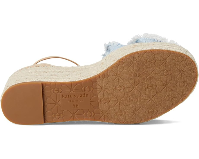 Босоножки Flourish Denim Espadrille Wedge от Kate Spade New York