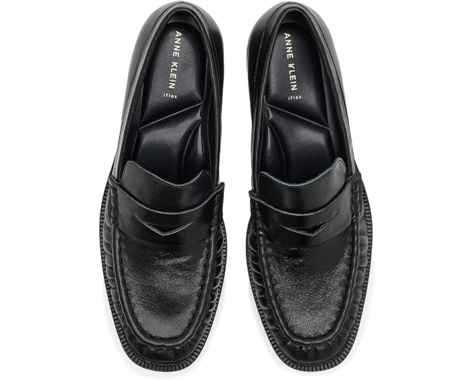 Лоферы Fletcher от Anne Klein с круглым носком