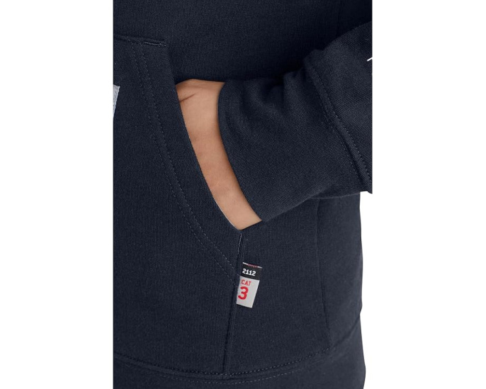 Flame-Resistant Force Relaxed Fit Midweight Zip Front Sweatshirt