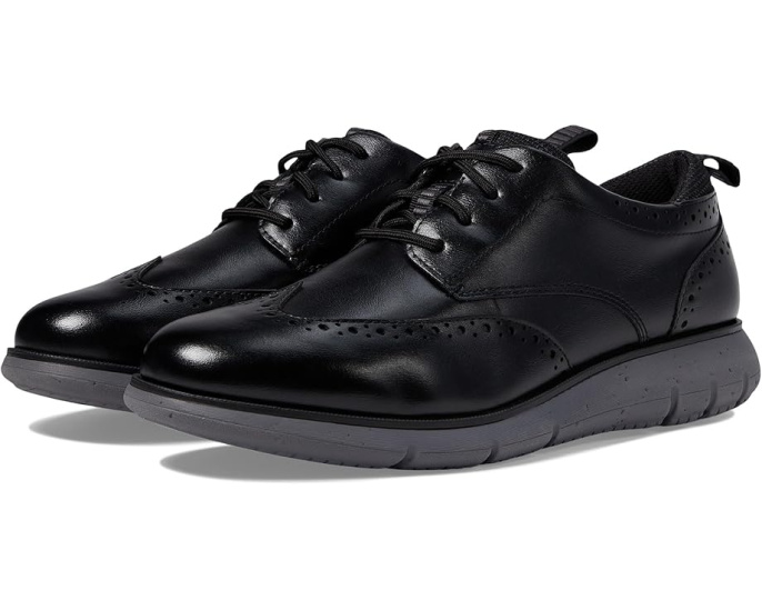 Оксфорды Nunn Bush Stance Wing Tip со стелькой BLOOM и клиновидной подошвой