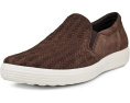 ECCO кеды Soft 7 Woven Slip-On с плетеным верхом