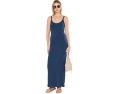 Платье-майка Sunwashed Slub от Faherty с вырезом лодочкой