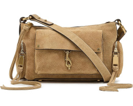 Сумка на плечо Rebecca Minkoff M.A.B Utility из замши