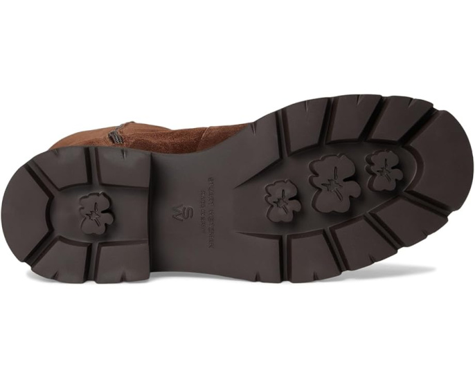 Ботинки Stuart Weitzman Hudson Lite на молнии с каблуком платформой