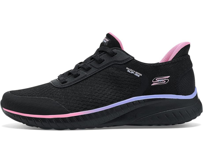 BOBS from SKECHERS кеды Squad Chaos с мятой и голубым градиентом