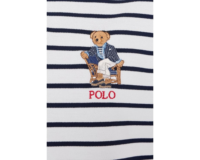 Поло Polo Ralph Lauren Custom Slim Fit с медведем