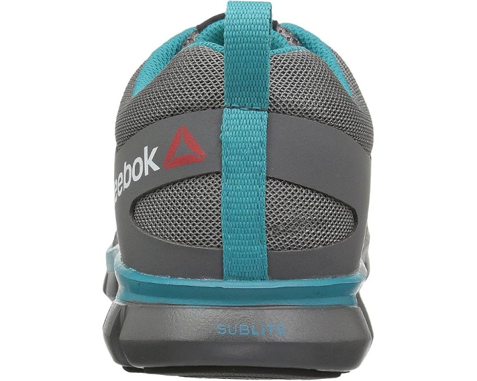 Кроссовки рабочие Reebok Sublite Cushion Work Alloy Toe SD серо-бирюзовые