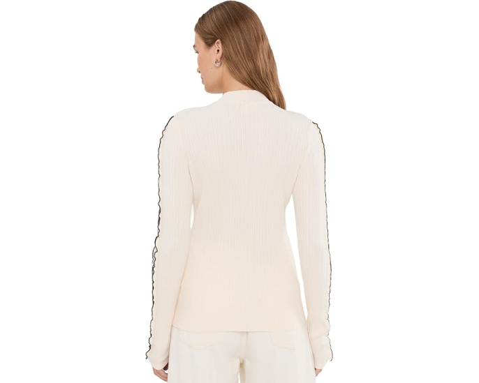 Mock Neck Long Sleeve Sweater
