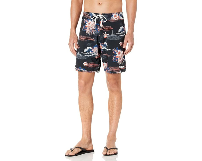 Плавки Oakley Standard Tropical Bloom 18, Tропический принт