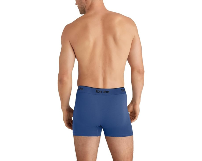 Tommy John Second Skin Modal 4 дюйма (10.16 см) боксеры 3 шт из роскошной ткани