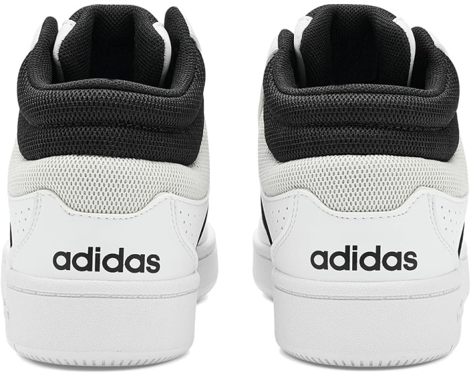 Кроссовки Adidas Hoops Mid Classic для детей с верхом из кожзаменителя