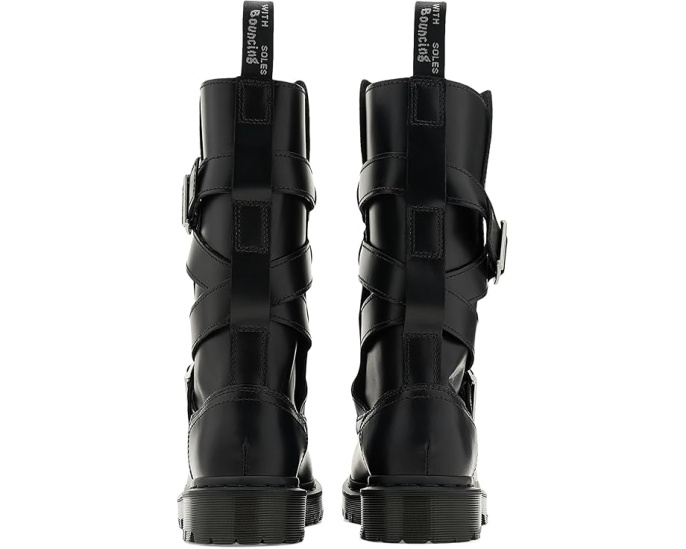 Ботильоны Dr. Martens Anistone Strap до икры с пряжками
