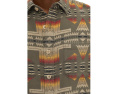 Pendleton рубашка из замши Gateway с коротким рукавом и геометрическим принтом