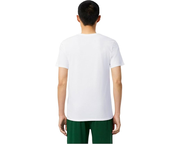 Футболки Lacoste с V-вырезом приталенные 3 штуки