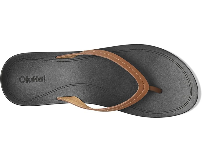 Шлепанцы OluKai Lalahi на плоской подошве