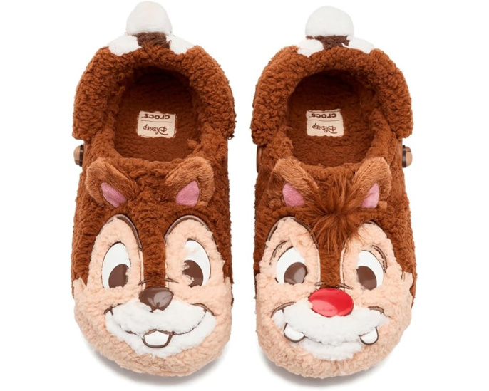 Кроксы Crocs Disney с принтом Микки и Минни Маус на EVA-платформе