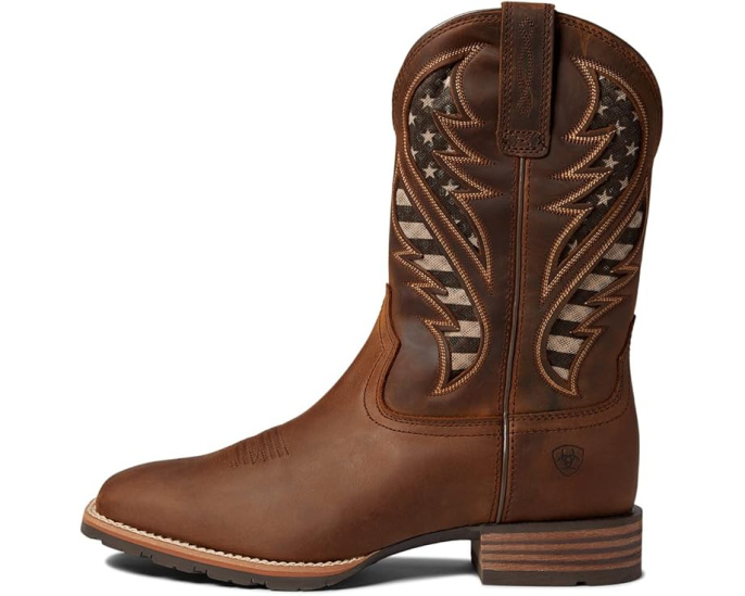Сапоги Ariat Hybrid VentTEK с сетчатыми вставками и квадратным носком