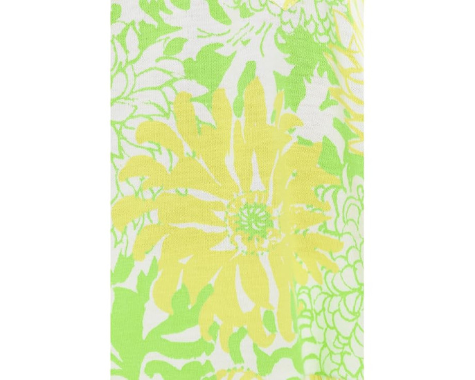 Платье Bingley от Lilly Pulitzer в стиле рубашки с цветочным принтом и рукавами 3/4
