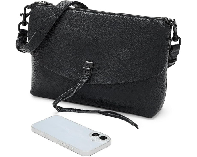 Сумка через плечо Rebecca Minkoff Darren с шипами и молнией
