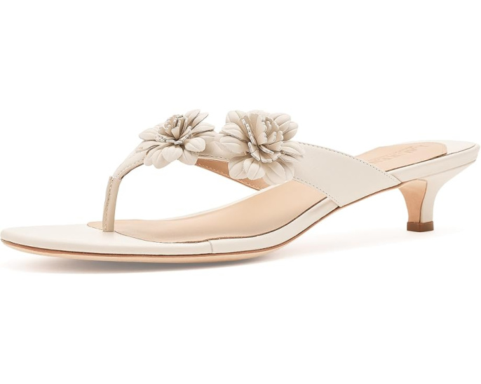 Lauren Ralph Lauren Francesca сандалии из мягкой кожи Nappa с цветочной отделкой