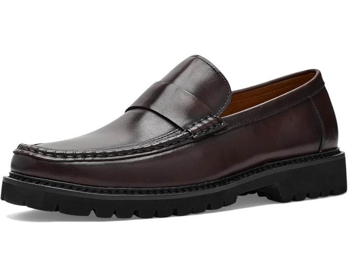 Лоферы Steve Madden Bradner из гладкой кожи на массивной подошве