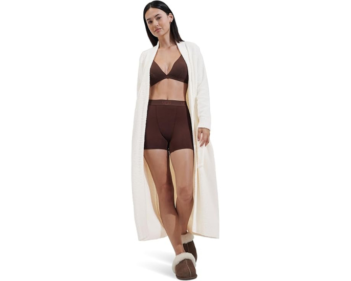 Халат UGG Lenny Robe II из переработанного полиэстера с карманами
