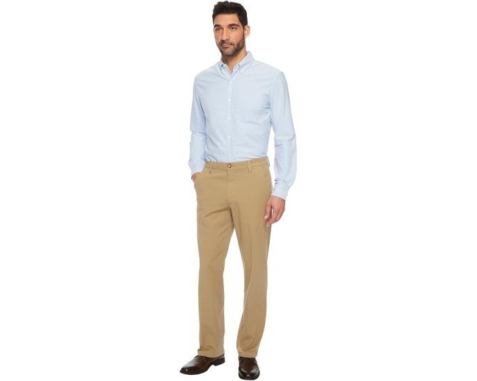 Брюки Dockers Straight Fit Workday Khaki с технологией Smart 360 Flex