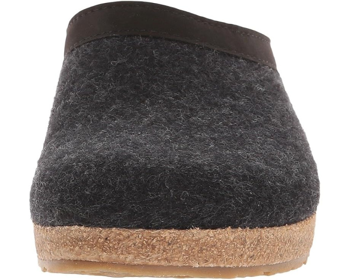 Клоги Haflinger GZL Leather Trim Grizzly с кожаной окантовкой