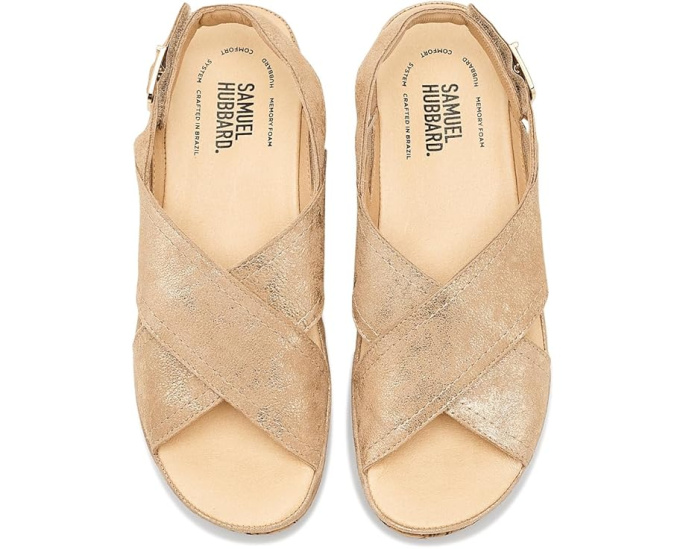 Босоножки Portola Slingback Wedge от Samuel Hubbard