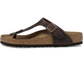 Сандалии Birkenstock Gizeh Oiled Leather с анатомической стелькой из пробки