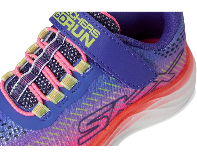 Кроссовки Skechers Go-Run Accelerate Glitter Soul для детей с градиентным блеском
