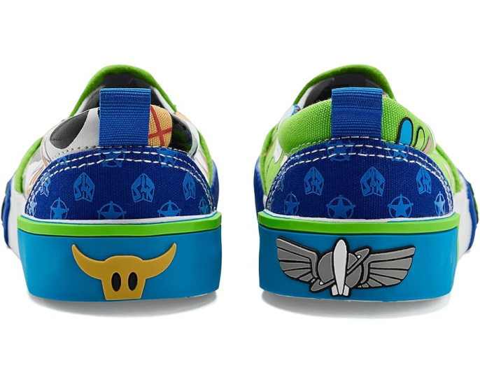 Кеды Toy Story Slip On от Ground Up с Баззом и Вуди