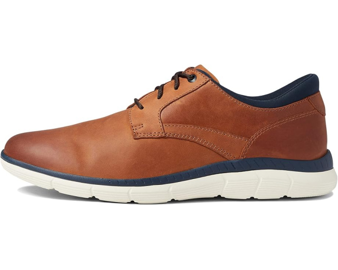 Туфли Johnston & Murphy Parsons Plain Toe из кожи и текстиля