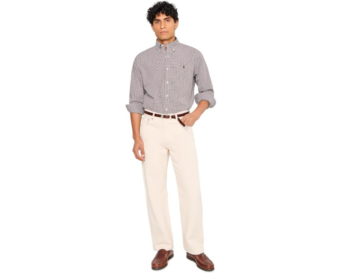 Polo Ralph Lauren рубашка Classic Fit из хлопка в клетку с добавлением эластана