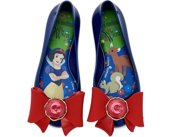 Туфли балетки Mini Melissa Sweet Love Snow White с принцессой