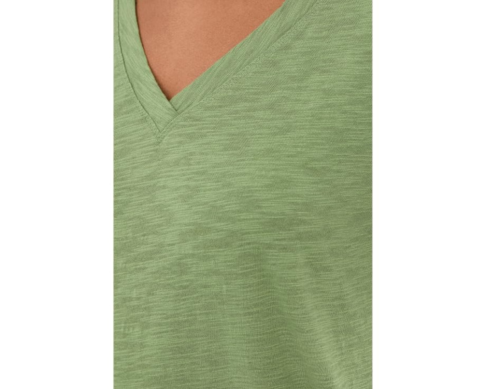 Футболка Mod-o-doc Short Sleeve V-Neck Boxy Tee с V-образным вырезом